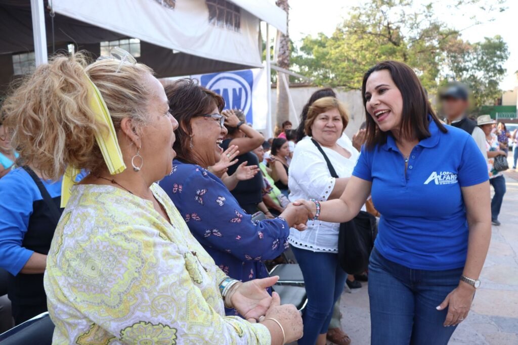 Reciben a Lorena Alfaro en la San Miguelito