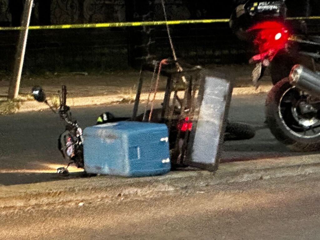 Motociclista muere tras ser atropellado en avenida Guerrero, Irapuato