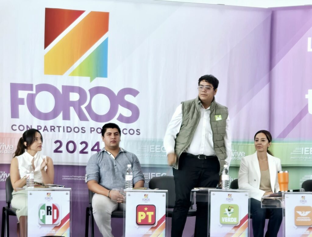 Partido Verde felicita a su representante juvenil en foro político organizado por el IEEG