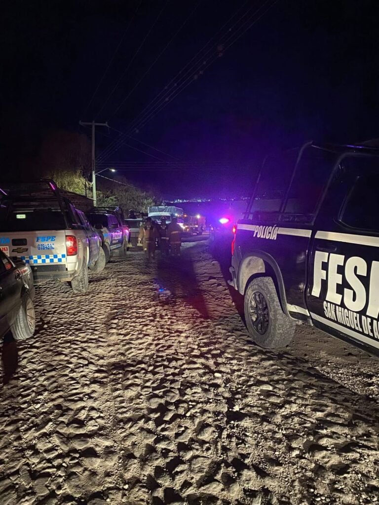 ATAQUE EN VELORIO DEJA 3 MUERTOS Y 4 HERIDOS EN SAN MIGUEL DE ALLENDE