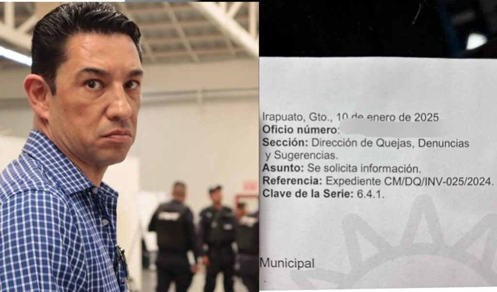 DENUNCIAN POR ACOSO Y VIOLENCIA LABORAL A SECRETARIO DE SEGURIDAD DE IRAPUATO