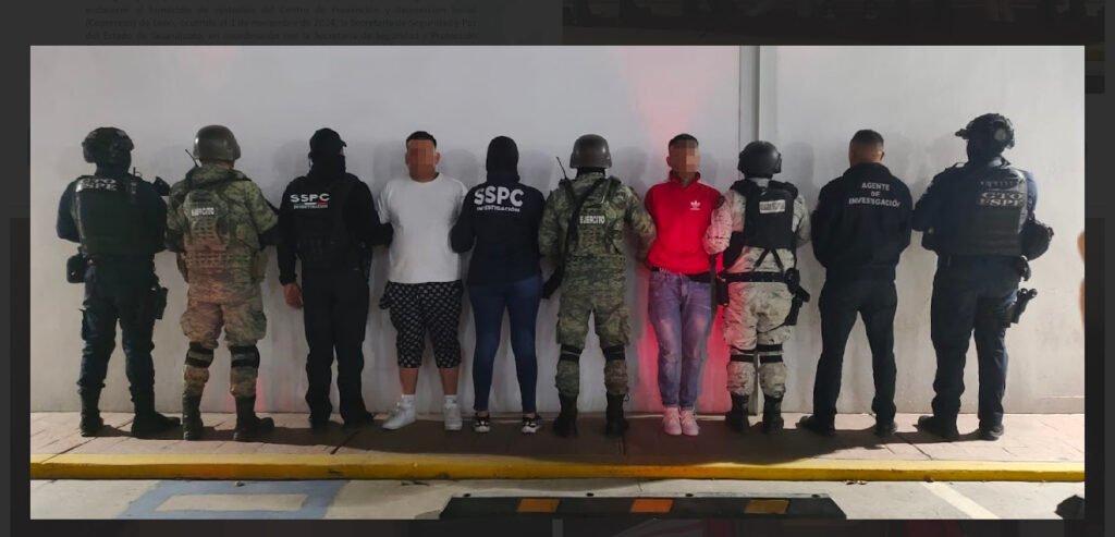 En operativo federal y estatal son detenidos presuntos homicidas de policías custodios del Ceprereso de León