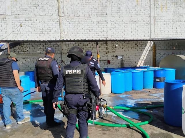 Desmantelan otra bodega guachicolechera en León