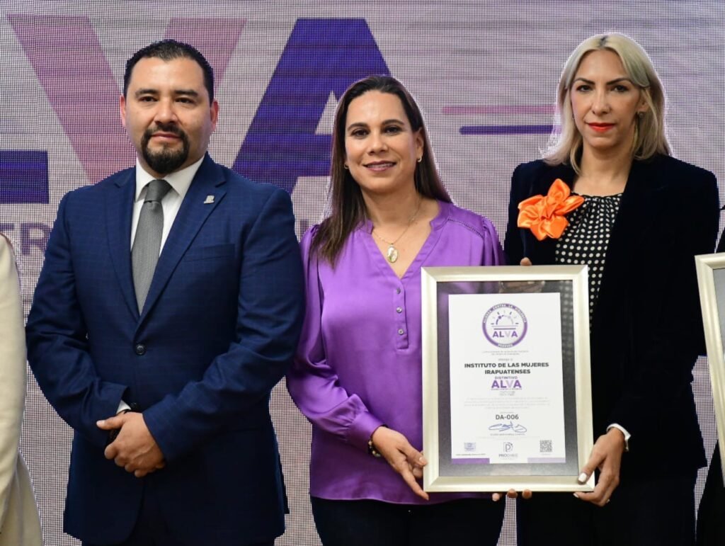 RECONOCEN A IRAPUATO POR PROMOVER RESPETO A DERECHOS DE LAS MUJERES