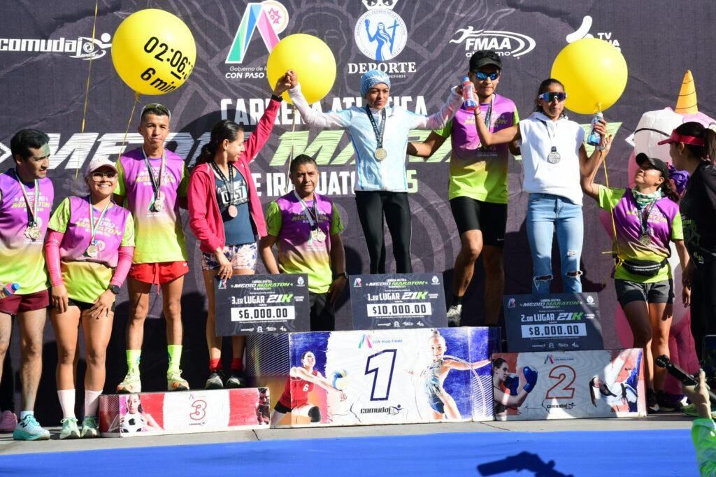 CELEBRAN A IRAPUATO CON MEDIO MARATÓN