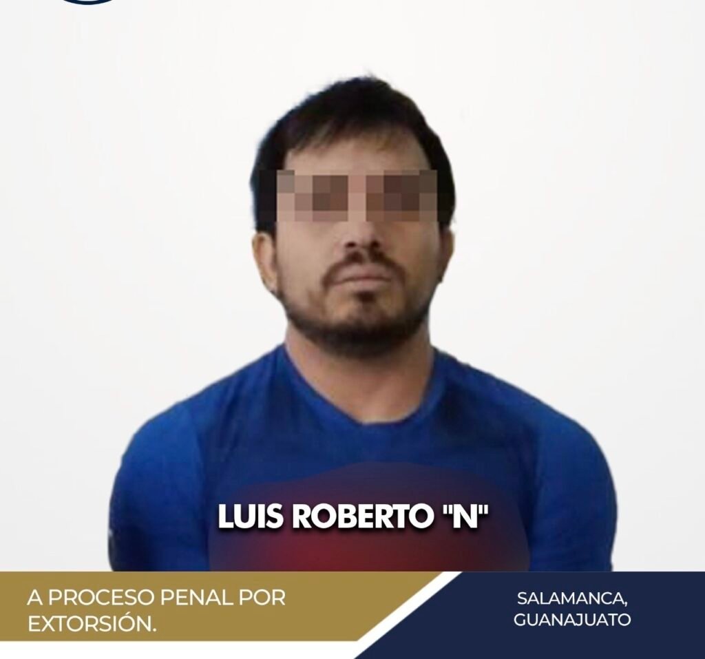 Detienen a extorsionador en Salamanca