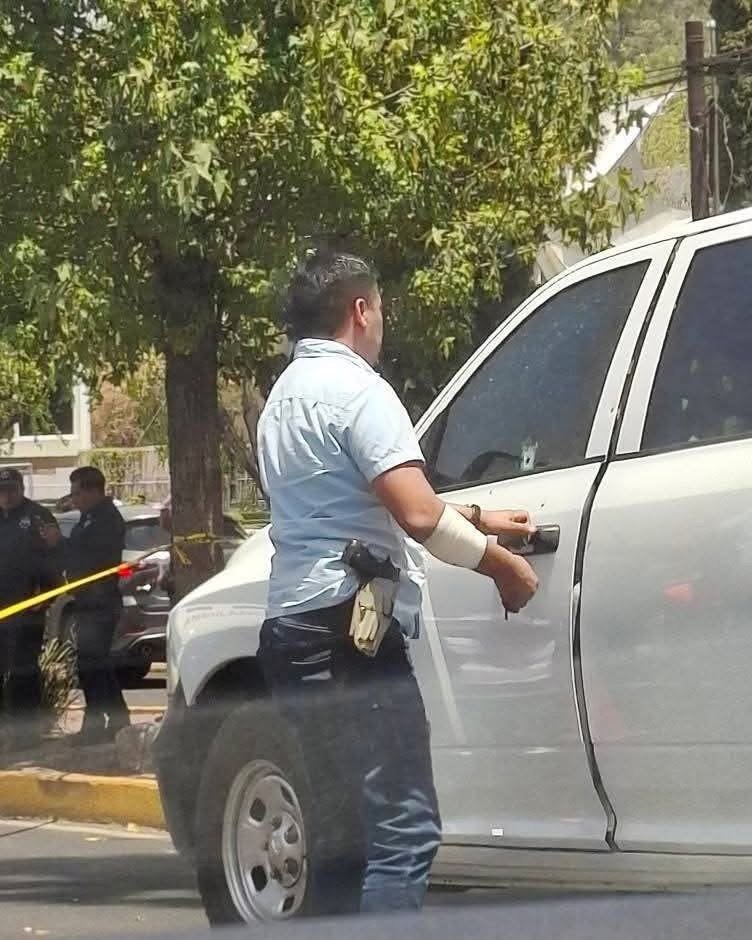 Ministeriales de Guanajuato, son baleados en Michoacán