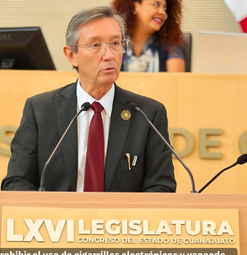 Plantean iniciativa para prohibir el uso de cigarrillos electrónicos y vapeadores