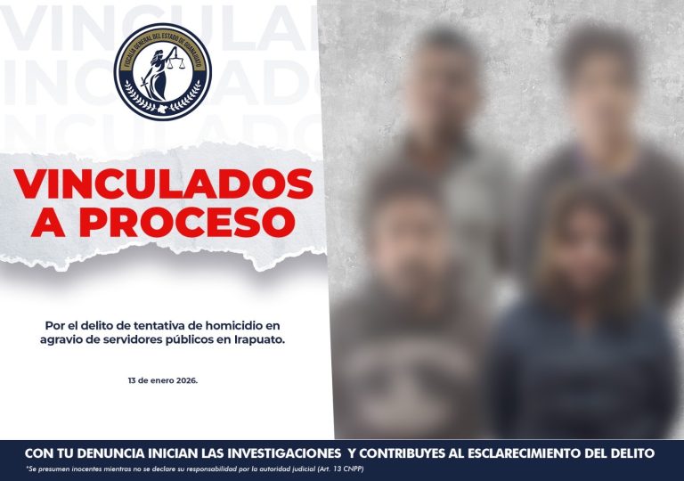 Fiscalía de Guanajuato desarticula célula criminal y captura a generador de violencia tras ataque armado en Irapuato